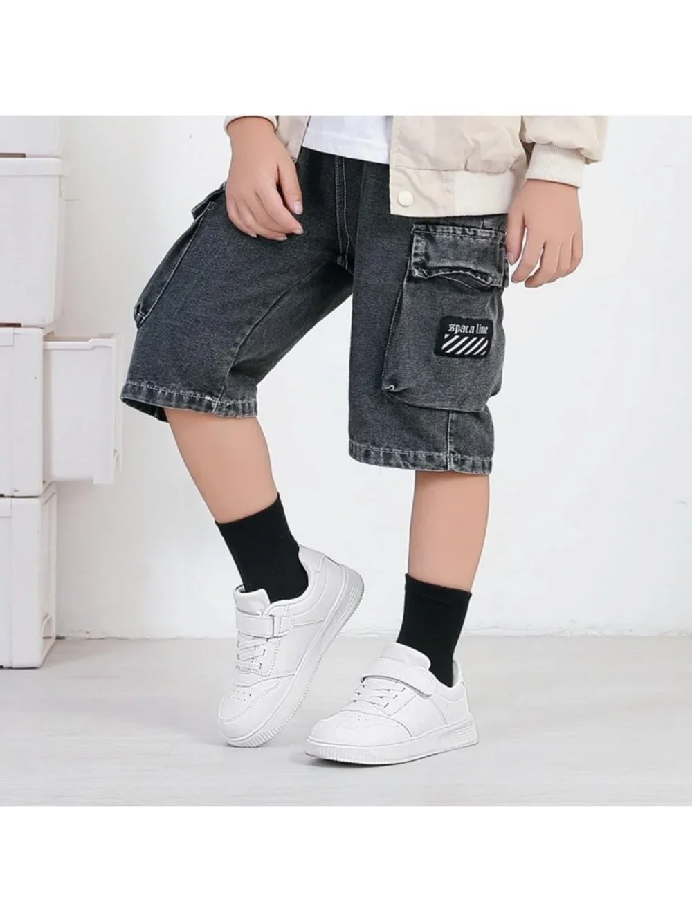 Unisex Kids Lightweight Running Sneakers - Breathable Mesh Athletic Shoes
